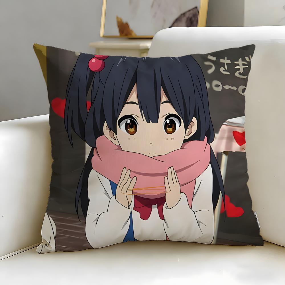 classic anime Tamako Market Cushion Cover Soft & Easy-Wash Pillow Case – Versatile for Couch, Bed, Travel and Office