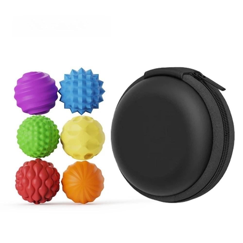 Magnetic Fidget Ball Toy Hedgehog Pattern Silicone Material Magnet Worry Balls Anti-Anxiety Stress Relief Sensory Ball Toy
