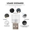 Car USB Light mood lamp Plug Play interior Decorations For Mitsubishi Outlander Lancer L200 ASX Pajero Grandis Eclipse