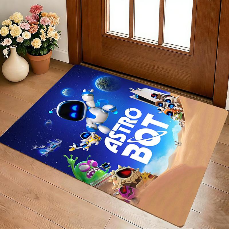 Astro Bot Living Room Nonslip Area Rug Soft Carpet For Bedroom Game Playroom Sofa Office Home Decor Doormat Christmas Gift C92695