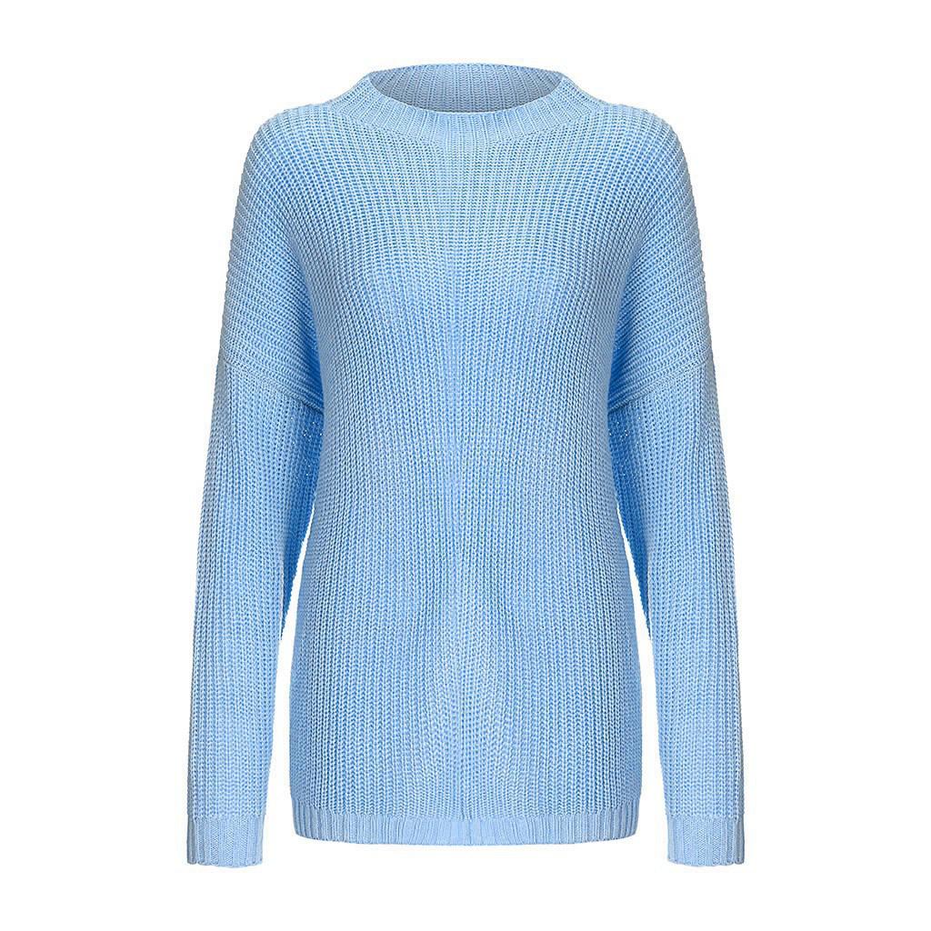 2026 Winter Women's Knitwear: Loose Batwing Sleeve Plus Size Sweater Coat