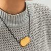 Geometric Irregular Pendant Necklace, Light Luxury High-end Style, Instagram Clavicle Chain, Titanium Steel Jewelry