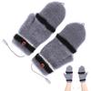 Beheizte Fingerhandschuhe, Fäustlinge, USB, doppelseitig, wärmer, Laptop-Handschuhe für den Winter