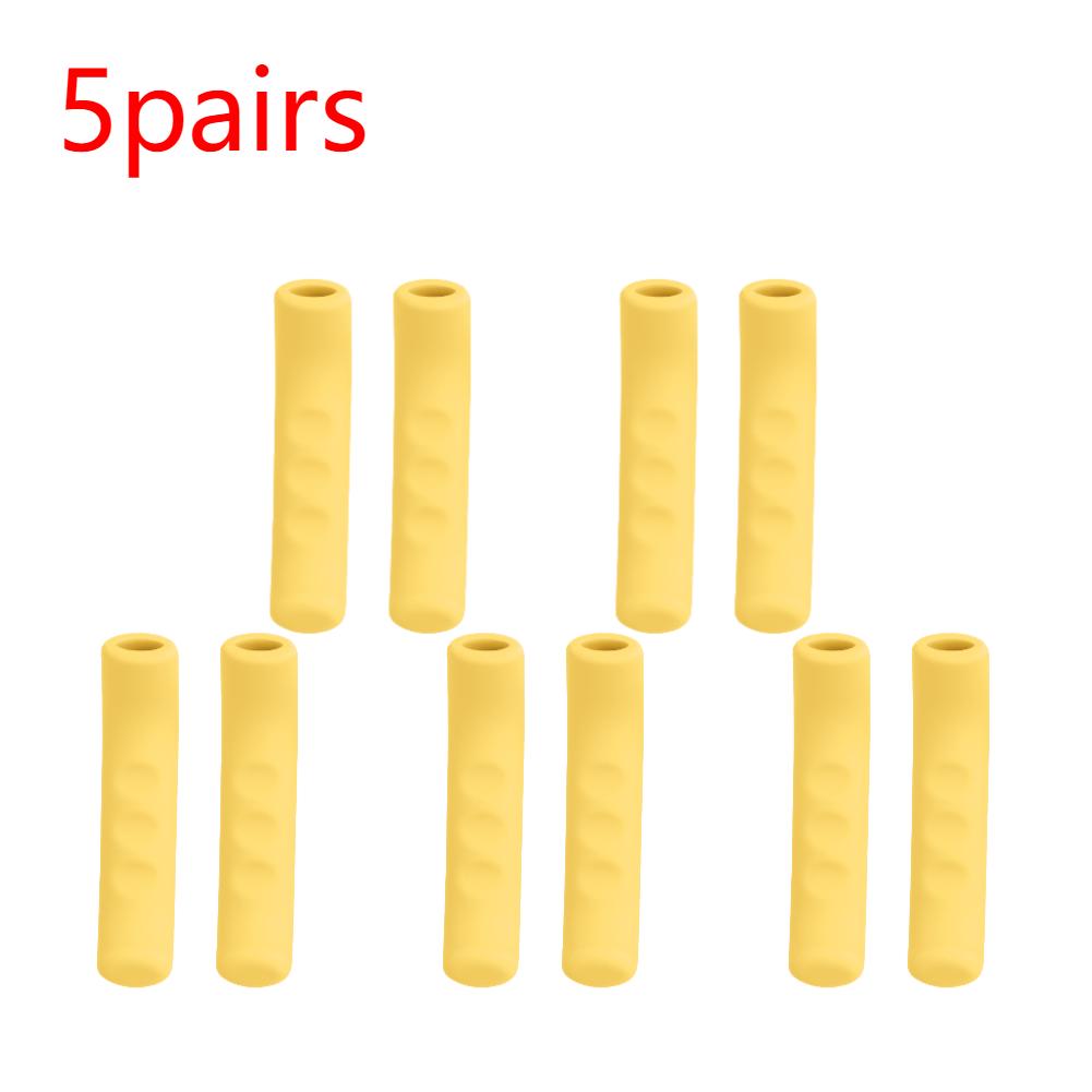 2 stk Bremsehåndtaksdeksler Antisklihåndtakbeskytter Silikonspakskall parkeringsbremshendelveske for Xiaomi M365 Scooter