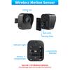 Wireless Driveway Alarm 800M Long Range PIR Motion Sensor Detector Indoor Garage Welcome Burglar Alarm Secure System