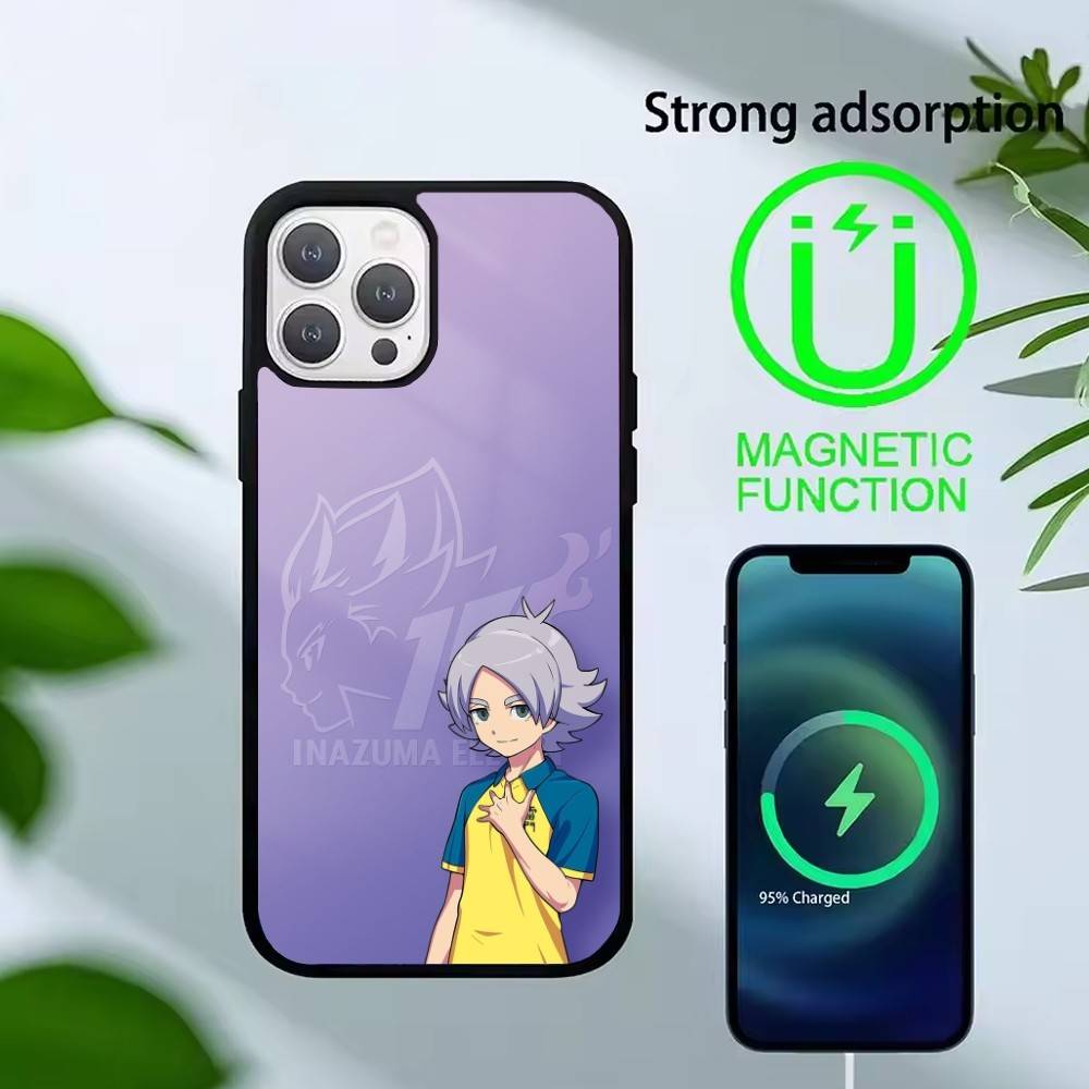 Cool Football InazumaS Eleven 11 Phone Case For iPhone17,16,15,14,13 Plus,Pro Max Magnetic For Magsafe Wireless Charging