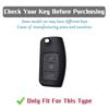 TPU Car Key Case For Ford Focus 2/Falcon/Escape/Galaxy/Kuga/B-Max/C-Max/Ecosport/Fiesta Shell Fob Cover Holder With Key Chain