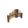 Sashimi & Seafood Bamboo Raft Decoration – Perfect for Hot Pot, Beef, BBQ, and Plating