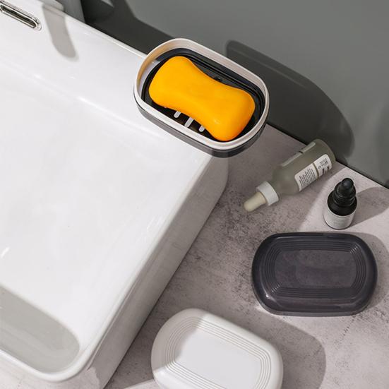 Traveling Soap Box Thickened Drainage Water Catcher Tray Portable Lightweight Home Hotel