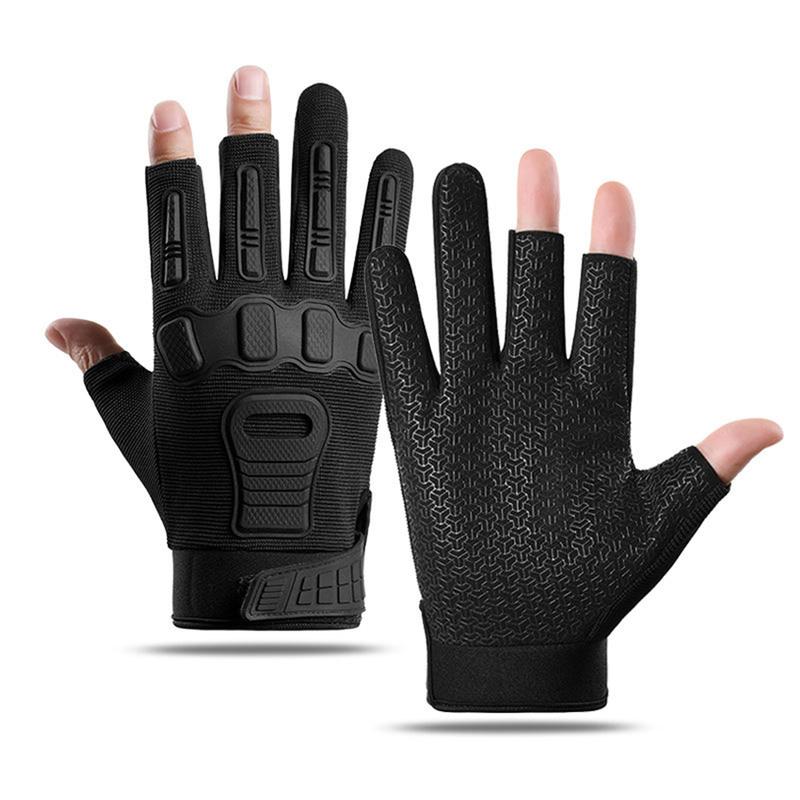 Tactical Gloves for Women and Men Outdoor Rock Climbing Finger Leakage Training Anti Slip Protection Cycling Tactical Gloves