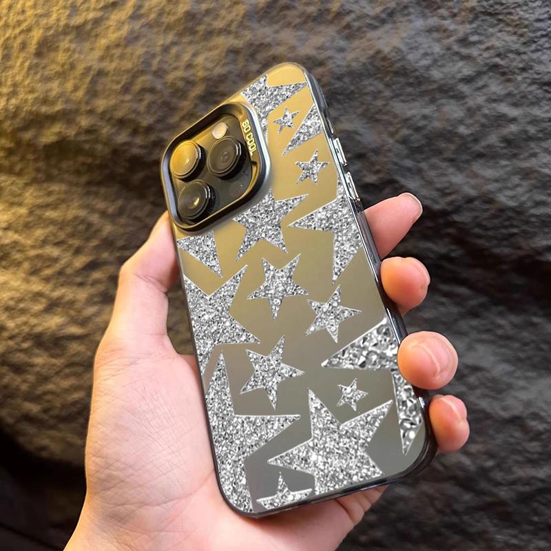 For Samsung A56 5G Case Small Star Design TPU Basic Case for Galaxy A15 A35 A54 A34 A53 S25 S24 Ultra S23 FE S22 Plus S21 Cover