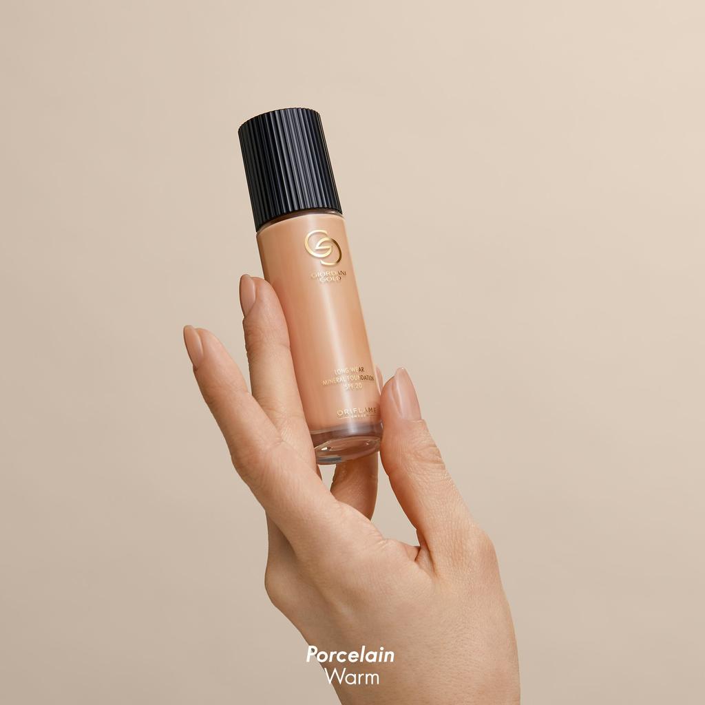 Oriflame Giordani Gold Long-Lasting Mineral Foundation Spf 20 - Marble Neutral 30 Ml