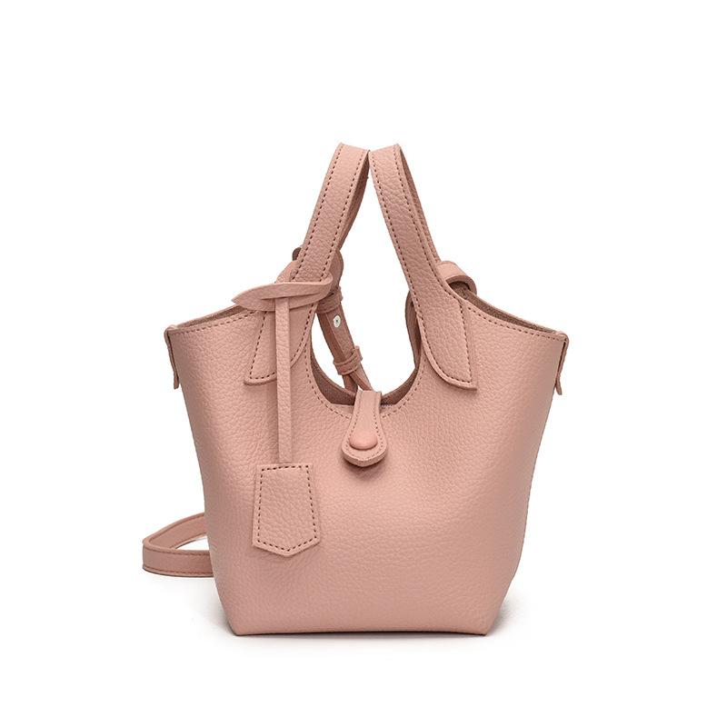 Large-capacity Hand-carried Bucket Bag Women's New Casual and Fashionable Work Commuter Shoulder Messenger Bag