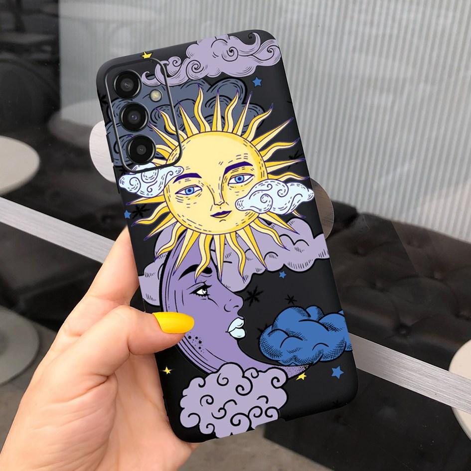 For Samsung M13 Case SM-M135F M 13 Cover Cute Cartoon Love Heart Butterfly Bumper For Samsung Galaxy M13 4G Soft Silicone Fundas