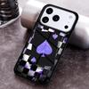 Ace of spades Poker Card Phone Case For iPhone 17 16 15 14 13 12 11 Pro Max Plus 17Air Soft Silicone Cover