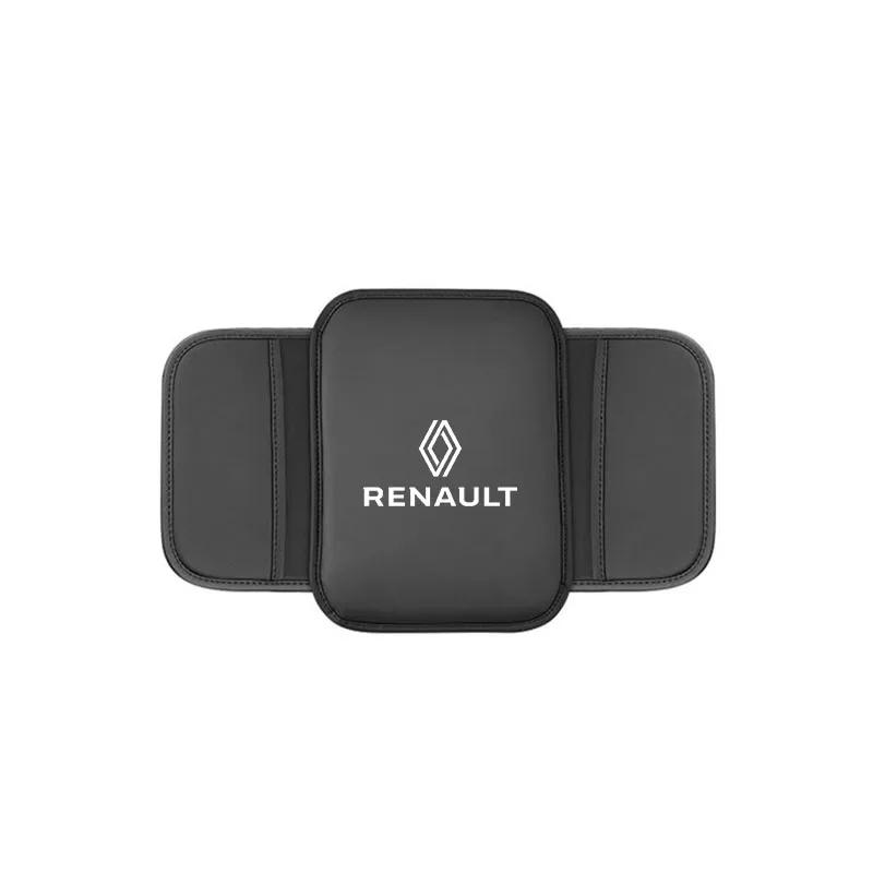 Interior Stickers For Renault Clio Laguna 2 Megane Duster Car Hand Guard Storage Multifunctional Leather Center Console Cover In