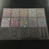 30 Blätter 3D DIY Blumen Nagelkunst Aufkleber Klebeabziehbild Dekor Maniküre Werkzeug