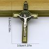 Necklaces Unique Metal Pendants Jewelry Cross Charm Suitable for Christian Believers Gift Enthusiasts Trendsetters