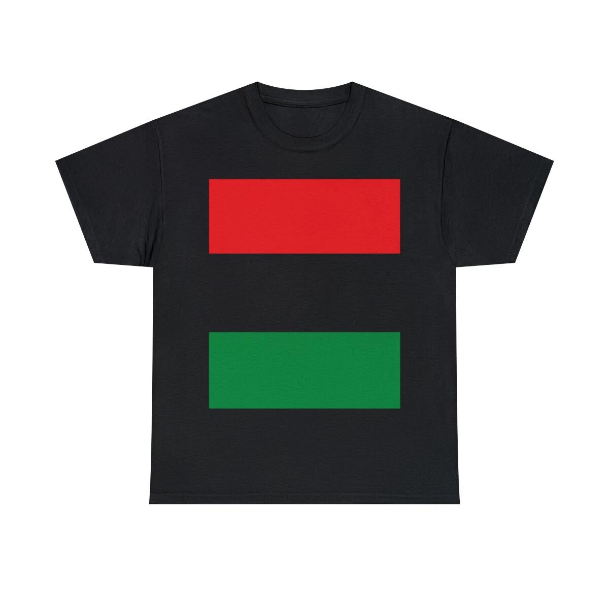 Pan African Flag Graphic Tee Shirt, S-5XL S