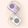 Retro Bluetooth Speaker Card Slot FM Radio Wireless Bluetooth Wireless Stereo  Children's Speaker