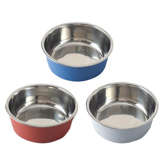 Stainless Steel Dog Bowl Cat Food Bowl with Anti-Slip Bottom Safe Easy to Clean Water Food Bowl for Cats And Dogs Feeding And Drinking