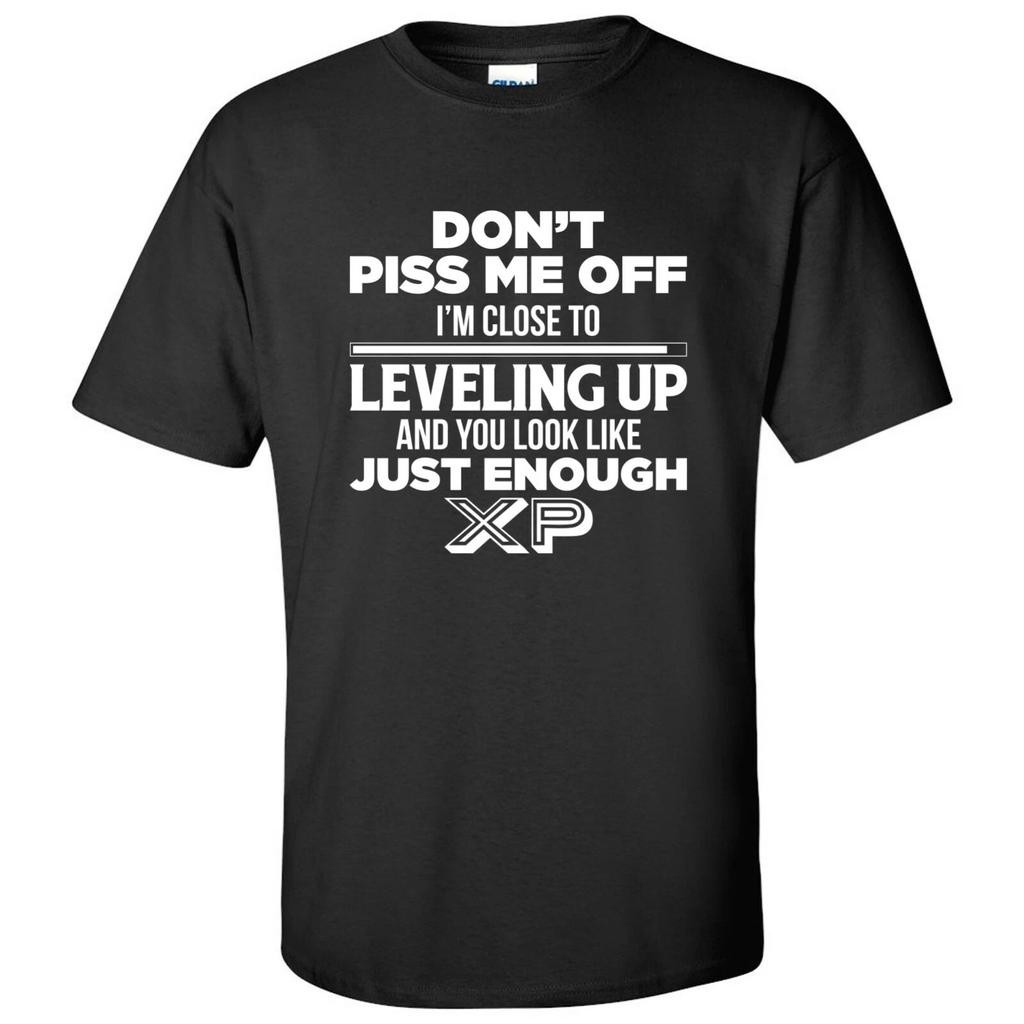 Don't Piss Me Off Funny Gamer - Sarcastic Unisex Cotton Short Sleeve T-Shirt