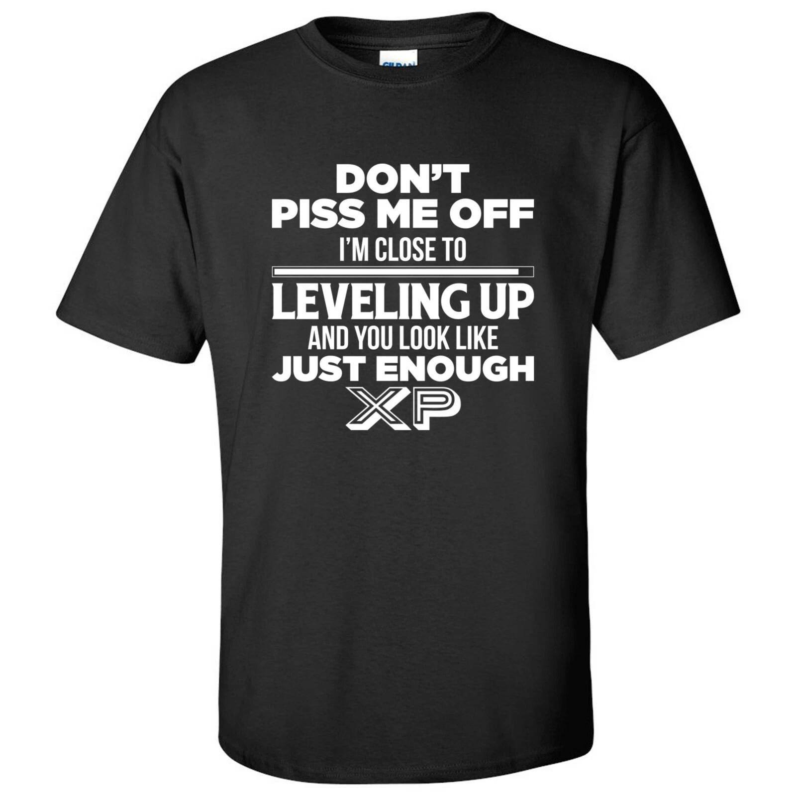 Don t Piss Me Off Funny Gamer - Sarcastic Unisex Cotton Short Sleeve T-Shirt 3XL