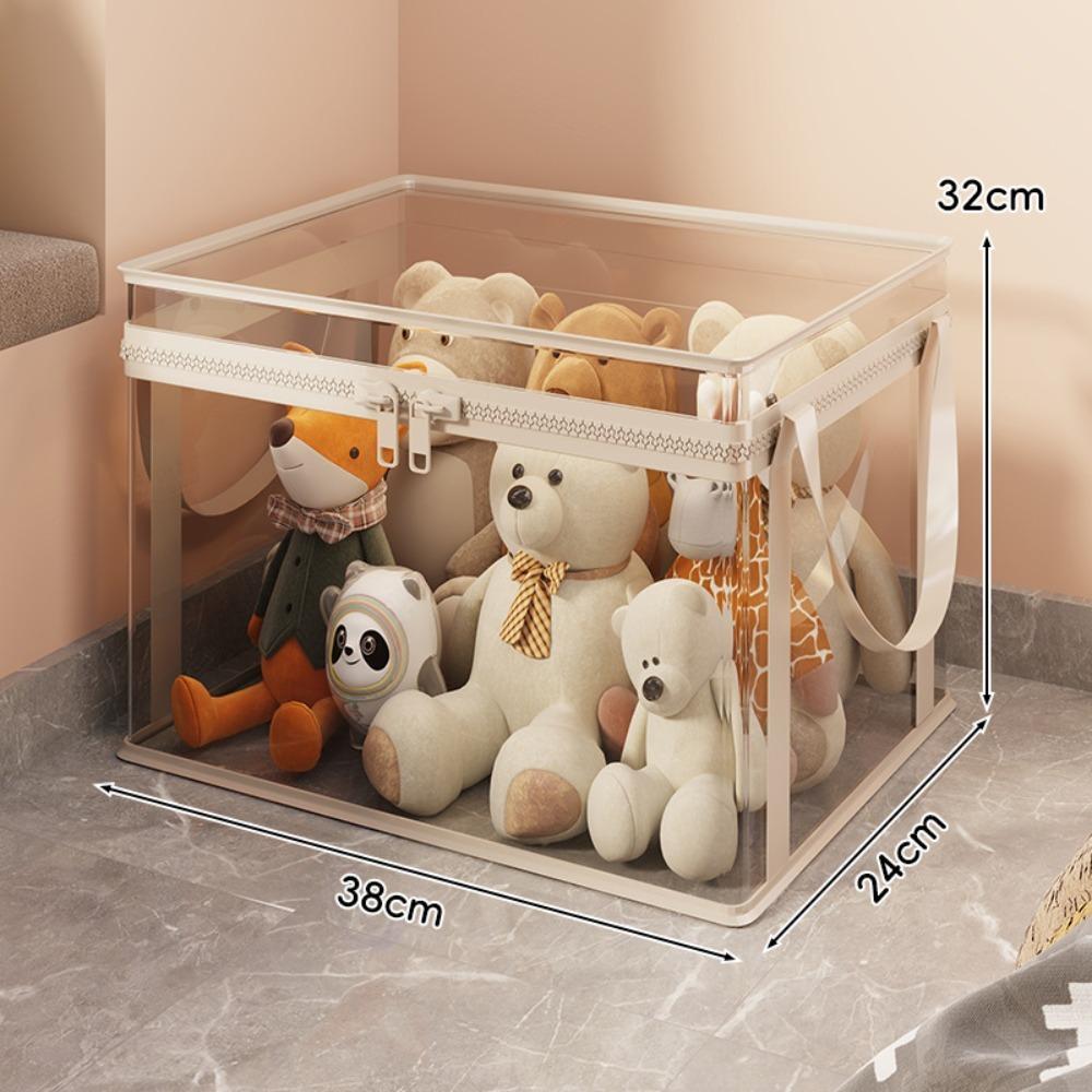 With Handle Storage Organizer Box Large Capacity Storage Case Portable Storage Bag Home Storage