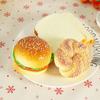 Fake Hamburger Decoration Artificial Bread Sketching Props Educational Toys PU  Prop for Shop Window Home Decor & Photo Shoot