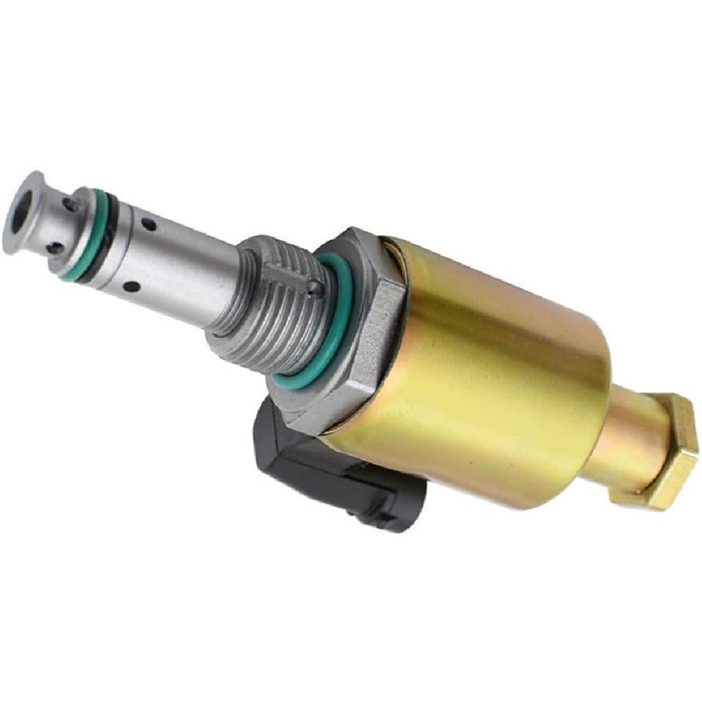 Oil Pump Solenoid Valve Compatible for CAT E322C 3126 3126B IPR Valve Injector Regulator for Caterpillar 3126B 3126 3116 Engine Replaces# 122-5053