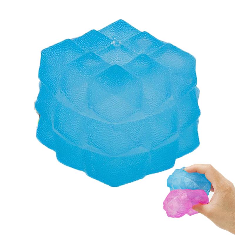 

Cube Pinch Stress Toys Relief Anxiety Emotion Release Sensory Tool Creative Children Relax Squeeze Ball Gifts For Adult&Children синий