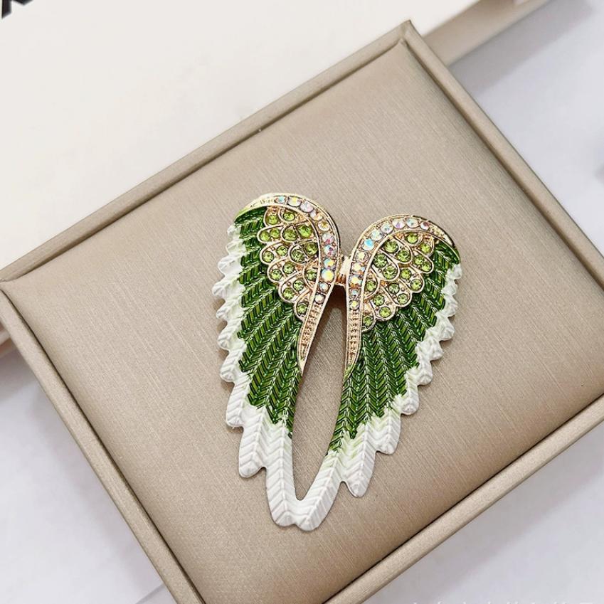 Broșe Noi la Modă cu Aripi de Înger Broșe Versatile Elegante Rafinate Magpie pentru Doamne Cel Mai Bun Cadou de Petrecere Bijuterii