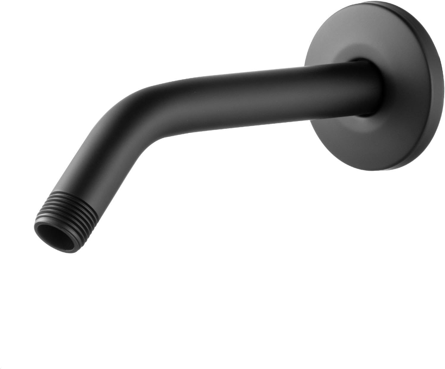 

Shower Arm with Flange 6inch Wall Mount Replacement Angle Shower Head Arm Wall-Mounted For Fixed Shower Head Handheld Showerhead 15cm матовый черный