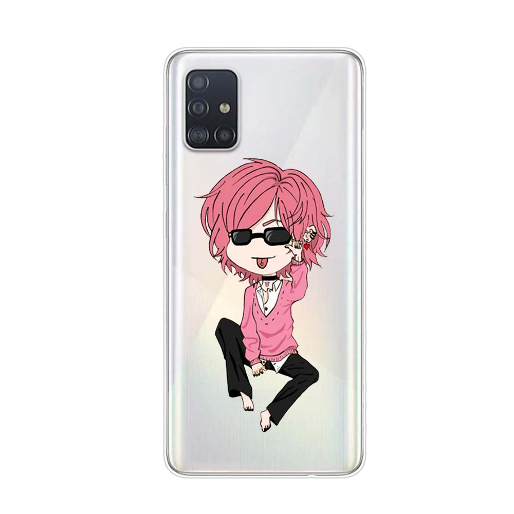 Anime Yarichin Club Pro Samsung Galaxy A01 A11 A12 A22 A21S A31 A41 A42 A51 A71 A32 A52 A72 A02S Silikonový kryt na telefon