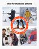 Heated Socks, 5000mAh Battery Powered, Rechargeable Heating Socks with 4 Heating Levels, Electric Heated Sock with APP Control for Men Women, Foot