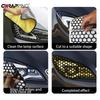 Honeycomb Car Rear Tail Light Decoration Stickers Vinyls Foil Wrap Car Tint Film Covering Photochromatic Headlights Stickers