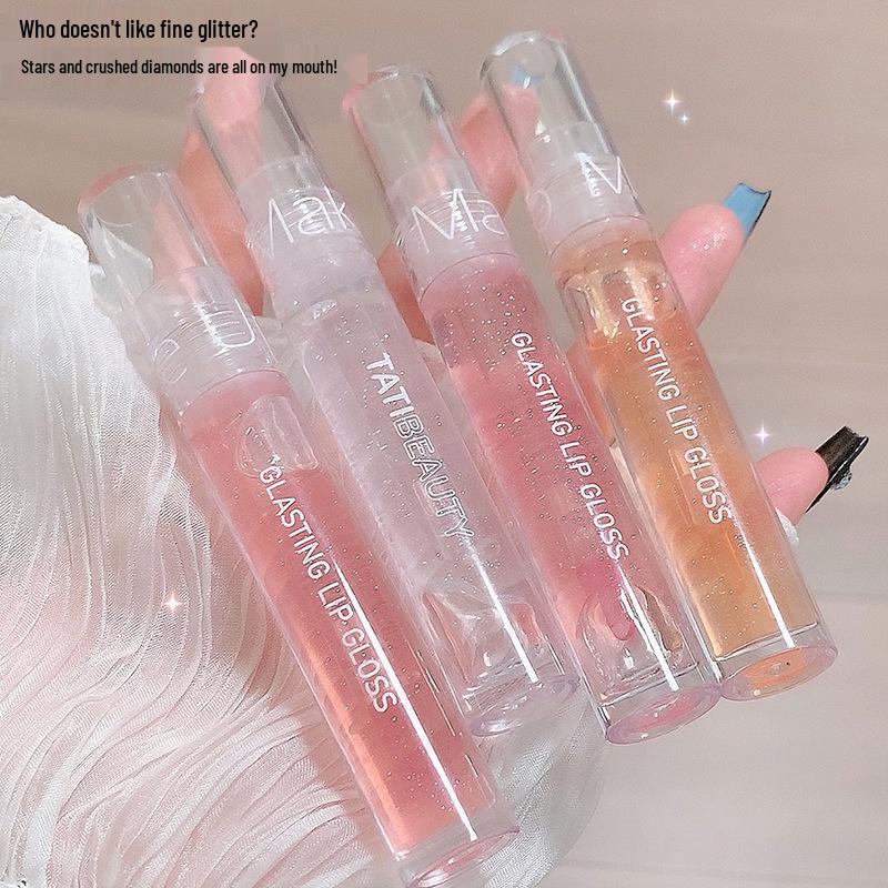 Li Jiaqi Moisturizing Lip Oil: Transparent Water-Light Gloss with Mirror Finish for Plumping, Moisturizing Glass-Like Lip Color