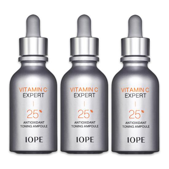 IOPE Vitamin C Expert 25% Antioxidant Toning Ampoule 23ml (3 Options)