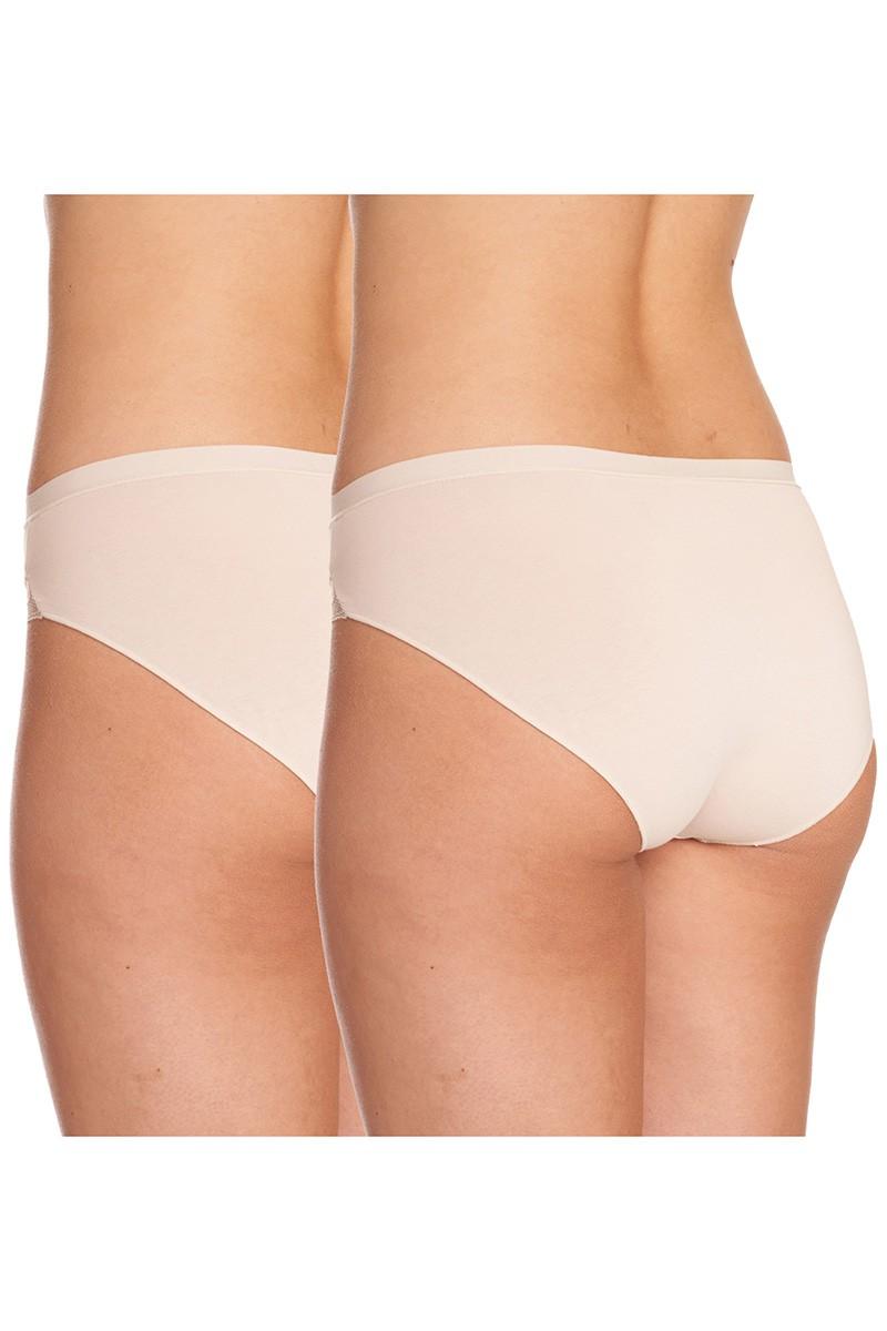 

Трусики сліп, 2 штуки Key (77495) 6(XXL) бежевий