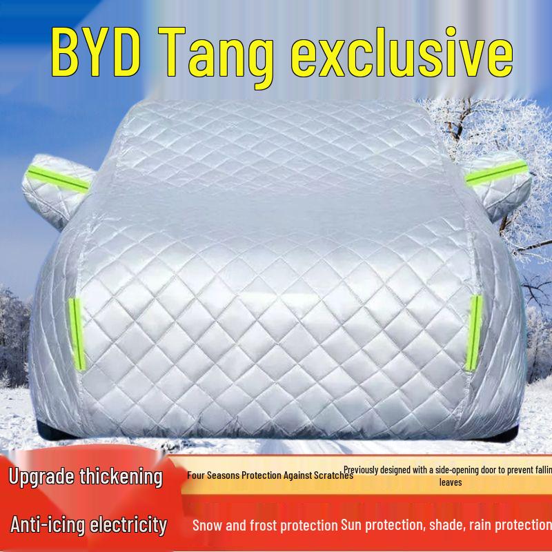 

BYD Tang Seven-Seater SUV Car Cover - Sun, Rain, Snow, Frost, Heat, and Hail Protection Thickened Hail Protection, All-Season