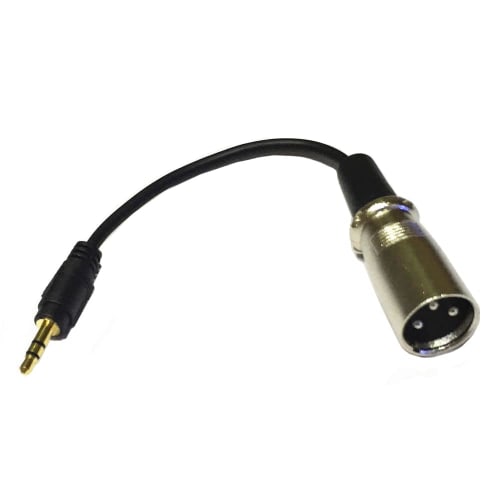 XLR Microphone Cable Converter, 3.5mm Male To XLR Male Cable, 3.5mm TRS Stereo Mini Jack AUX Cord Audio Cable (15cm)