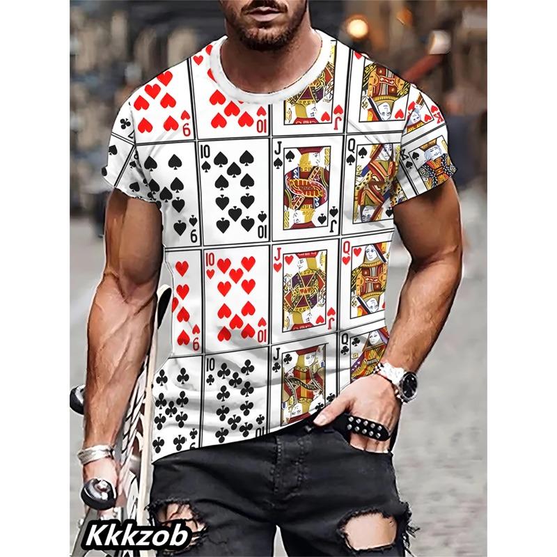 Mens Lion Print Short Sleeve O-Neck T-Shirt Soft Breathable Casual Wear Outdoor Activities Sports Loose Oversized Tops