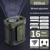 High-Speed Portable USB Waist Clip Fan for Outdoor Use