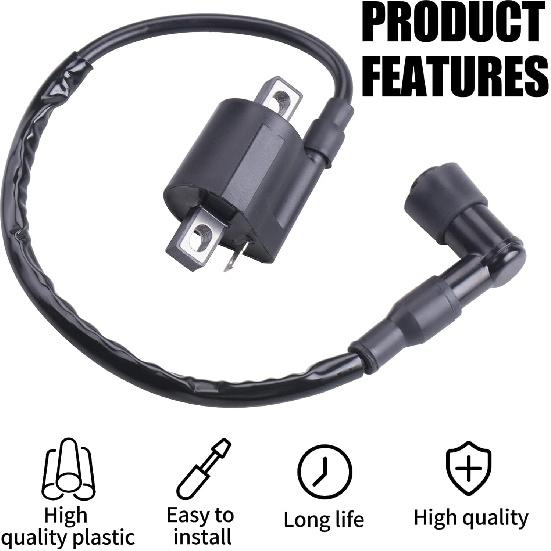 IGNITION COIL NEW Compatible with Yamaha PW 50 PW50 1981-2009 PW 80 PW80 1981-2009