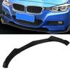 Front Bumper Lip Spoiler 4 Parts Form   Modification Aggressive Decoration