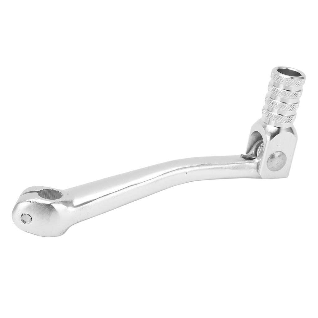 Motorcycle Kick Starter Lever Pedal Sensitive CNC Aluminium Universal Motorbike AccessorySilver