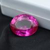 Natural Pink Sapphire Loose Gemstone 21.8 Ct Ceylon Oval Cut Heated September Birthday Birthstone