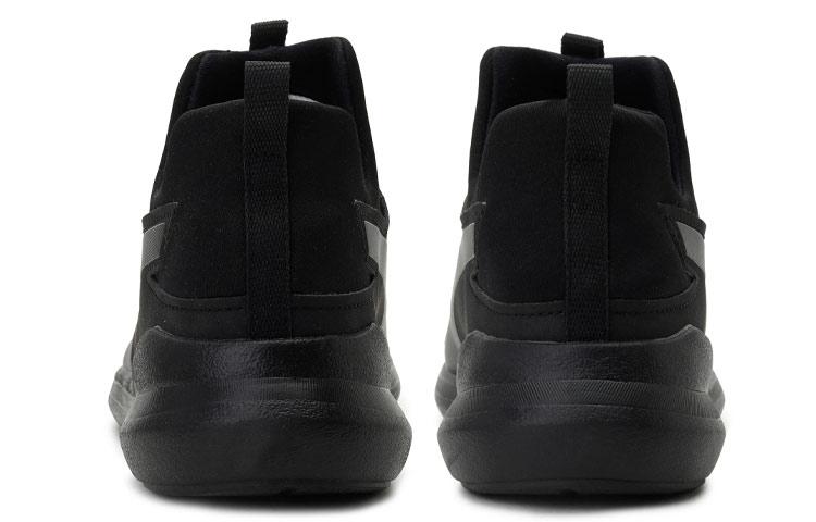 Women's Sneakers PUMA Rebel Comfortable Cushioning, Wear Resistant Low top Running Shoes Women's Pure Black