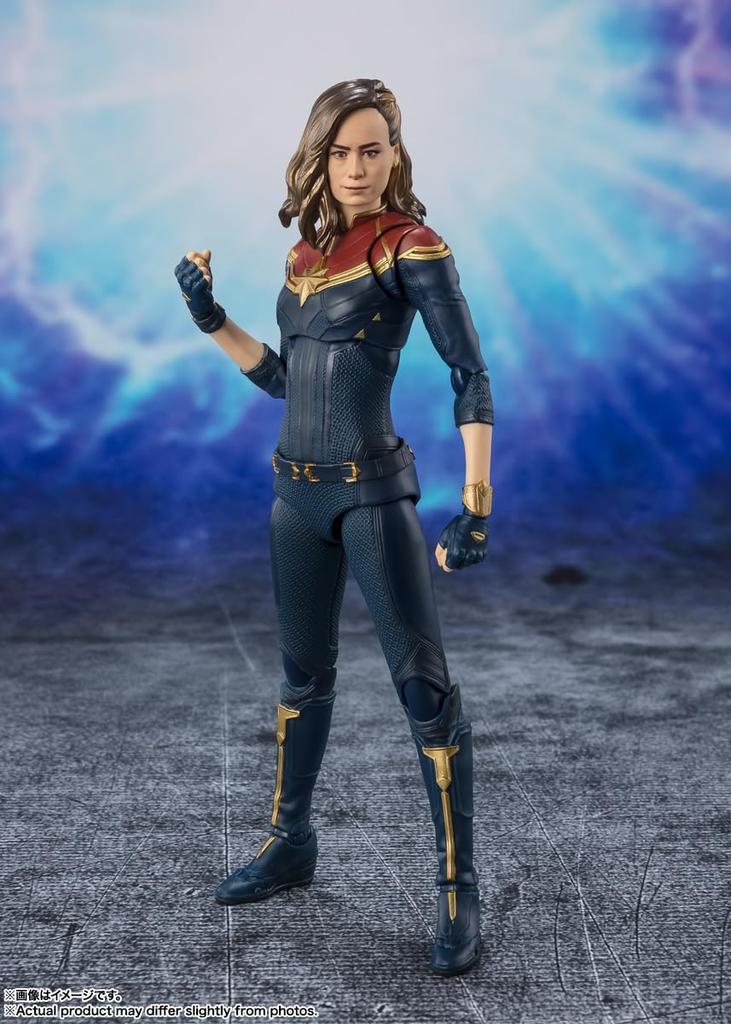 TAMASHII NATIONS Captain Marvel 150mm ABS PVC Painted Movable Figure S.H.Figuarts (Marvels) Approx. &