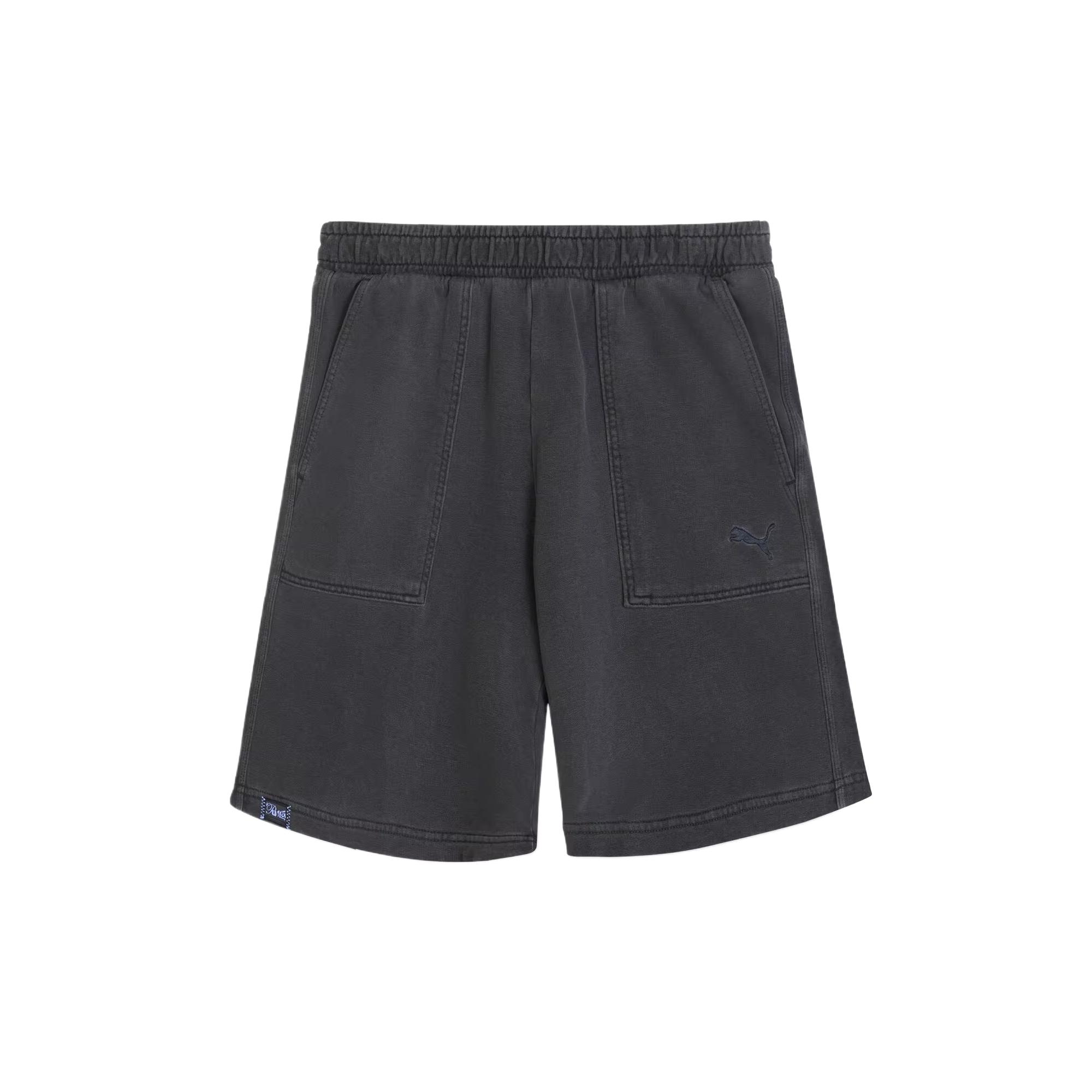 

Puma Ss25 Solid Color Elastic Waist Mid Rise Casual Shorts Men shorts 633137-69 M